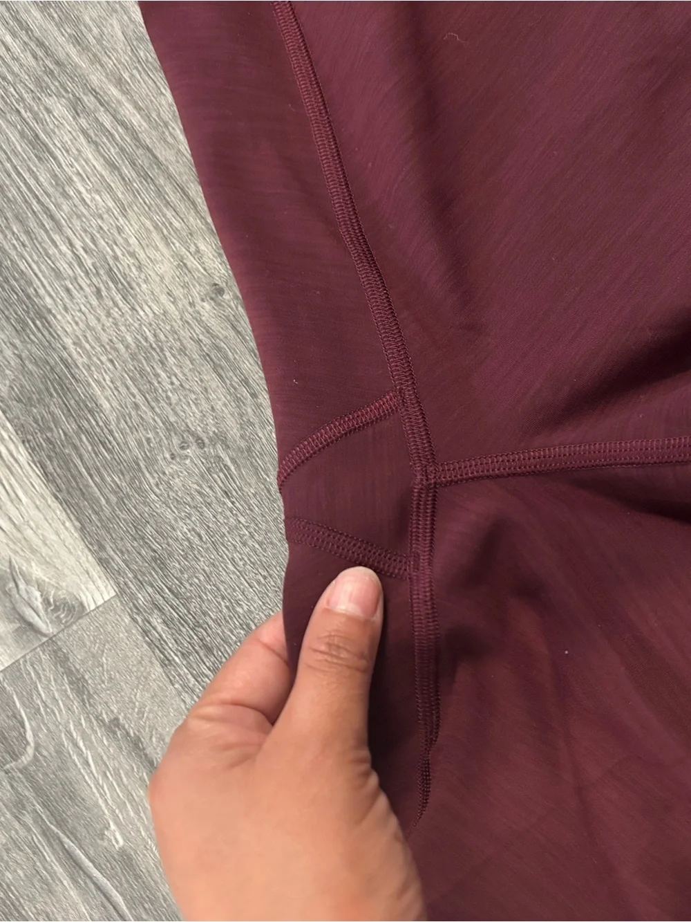 Lululemon High-Waist burgundy Active Leggings size 10